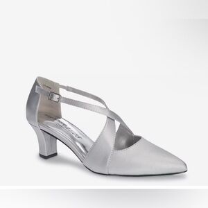 Easy Street Silver Women's Heels